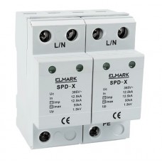 Αντικεραυνικό 1P+N 12.5kA 1.5kV 230V Type 1+2 AC 64502